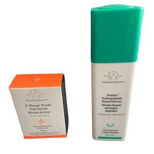 Drunk Elephant - Full Size Protini Powerpeptide Resurf Serum & Travel C-Firma